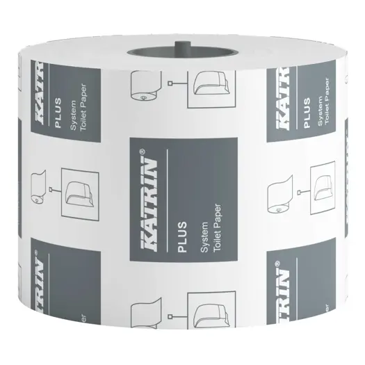 66940_katrin_plus_dispenser_toilet_paper_roll_system_800_sheets_2_ply_official-product-image Katrin toalet papir rolnice (Plus), 2 sloja, 96m, 800 listova, 36/1 - Image 1