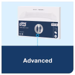 Tork dispenzer higijenskog papira za WC dasku V1 - bijeli - Image 3