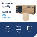 Tork Matic Natur ubrus u rolni autocut H1, 2 sloja, 150m, 6/1 - Image 3