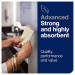 Tork Matic Natur ubrus u rolni autocut H1, 2 sloja, 150m, 6/1 - Image 4