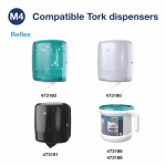 Tork Reflex midi ubrus u rolni na centralno izvlačenje M4, 1 sloj, 300m, 6/1 - Image 2