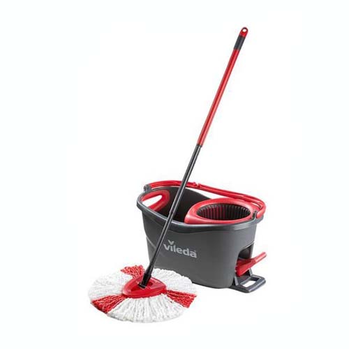 16 Vileda ULTRA SPIN mini starter kit (kanta sa rotirajućom cjediljkom na pedalu + drška + mop) - Image 1