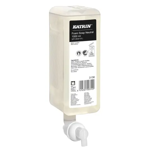 Katrin sapun u pjeni "Pure neutral" od 1000ml, 2500 doza - Image 1