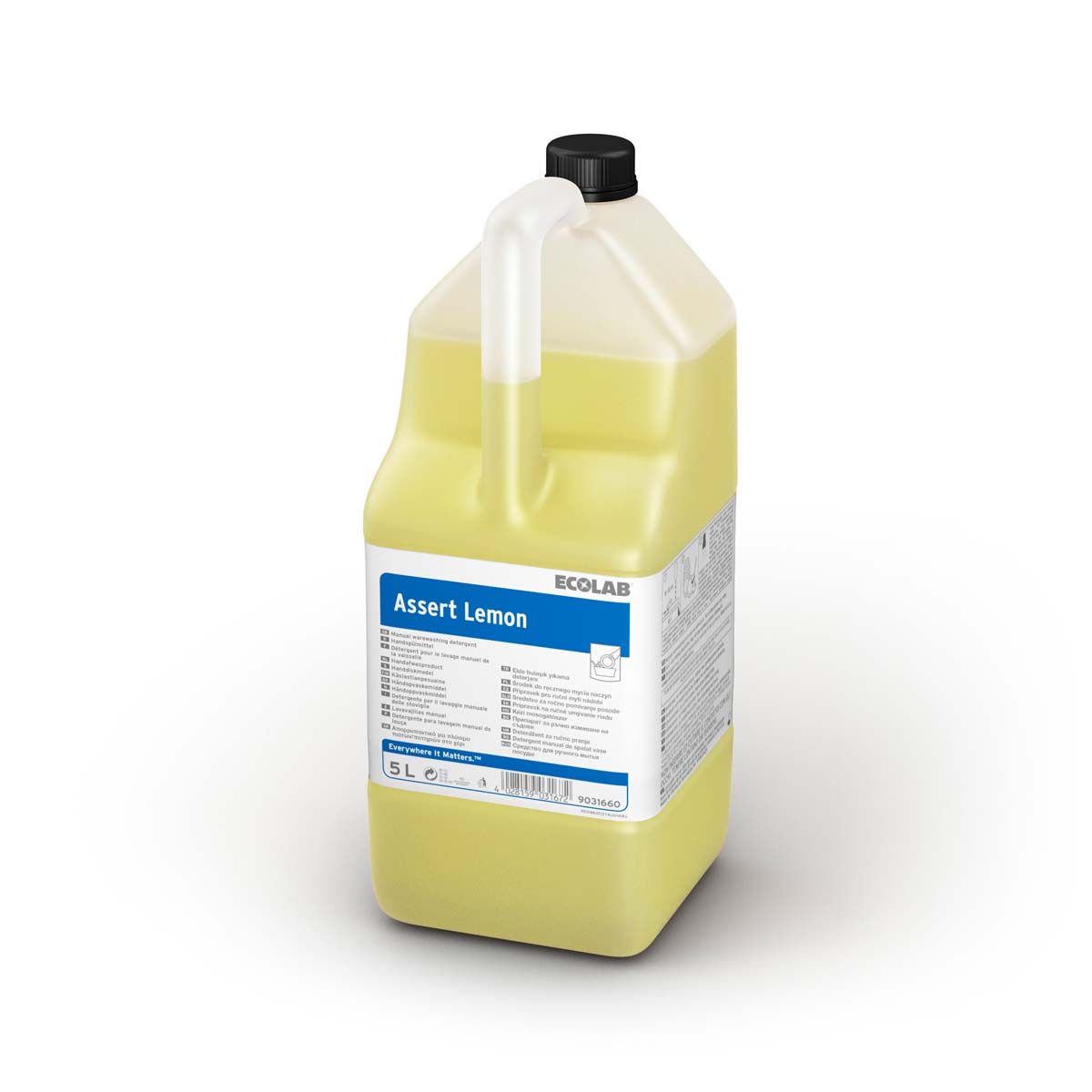 9031660_Assert-Lemon_5.00l_EU_LowRes Assert Lemon 5l - deterdžent za ručno pranje posuđa - Image 1