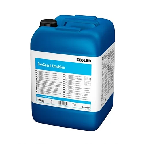 Ecolab-OxyGuard-Emulsion-Drum-250Kg-1000152 (1) OxyGuard Emulsion 25kg - sredstvo za izbjeljivanje rublja - Image 1